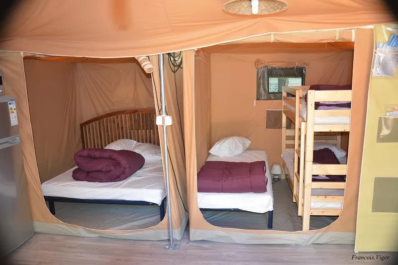 Petite Tente Toilé 2 Chambres (Sans Sanitaires)