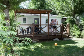Mietunterkunft - Mobilheim 2 Schlafzimmer - CAMPING LA LENOTTE 