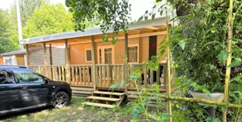 Mietunterkunft - Klimatisiertes Mobilheim Mit 2 Schlafzimmern - CAMPING LA LENOTTE 