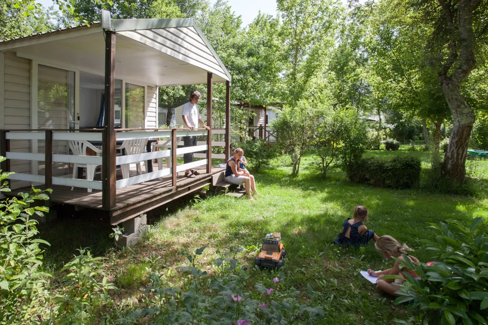 Location - Mobil-Home 2 Ch Louisiane Méditérranée - CAMPING LA LENOTTE 