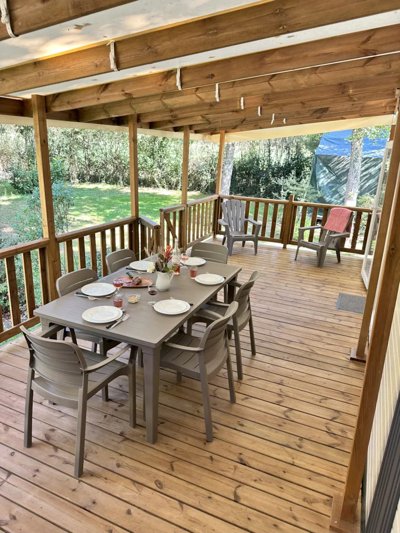 Mobil-Home Prémium 3 Chambres Climatisé