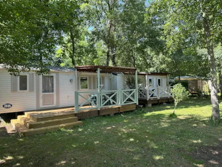 Huuraccommodatie(s) - Stacaravan 2 Slaapkamers - CAMPING LA LENOTTE 