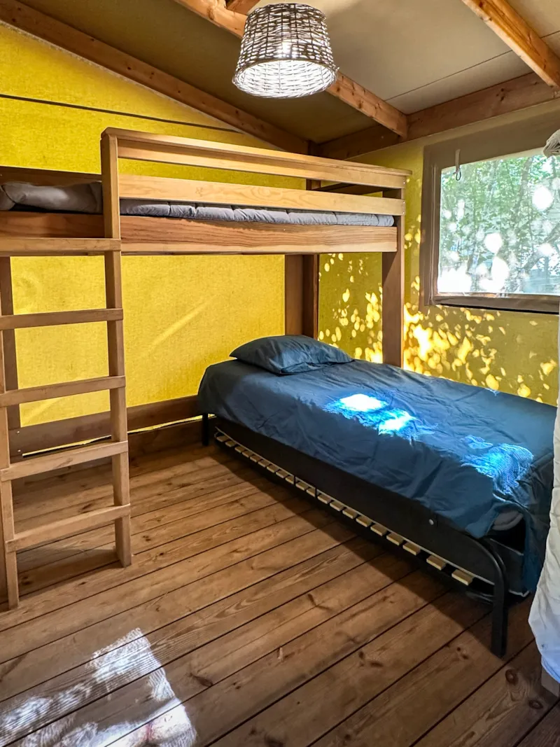 Tente Lodge Cotton 2 Chambres (Avec Sanitaire)