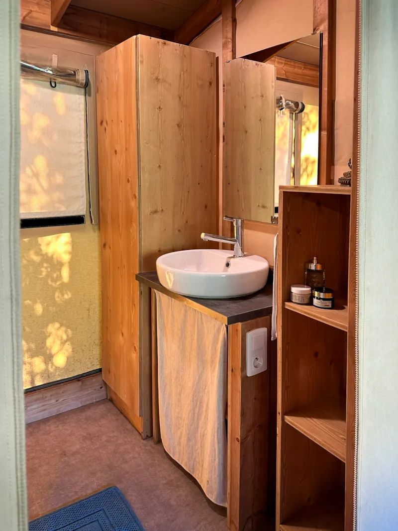 Tente Lodge Cotton 2 Chambres (Avec Sanitaire)