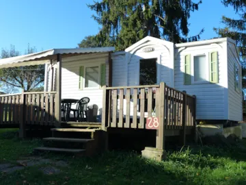 Location - Mobilhome 28 M² - Camping Le Parc