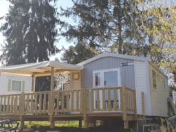 Accommodation - Mobilhome Bora 20 M² - Camping Le Parc