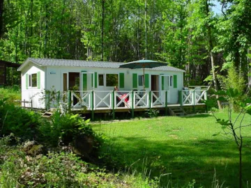 Accommodation - Mobile-Home Luxe - Camping Le Pech Charmant