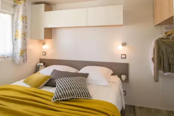 Mietunterkunft - Mobilheim Lodge Prestige - Camping Le Pech Charmant