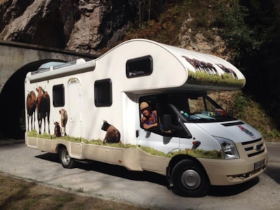 RV parking area 35-50 m² — 1