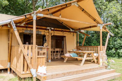 NEANDERTAL Lodge Tent 55m² with bathroom facilities — 5