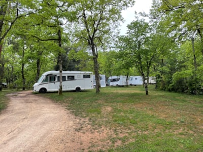 RV parking area 35-50 m² — 2