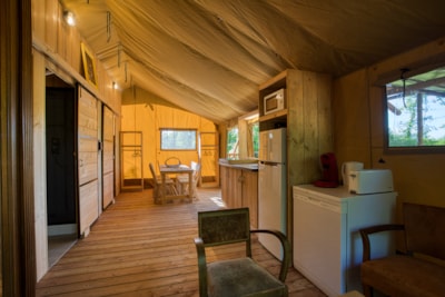 NEANDERTAL Lodge Tent 55m² with bathroom facilities — 6