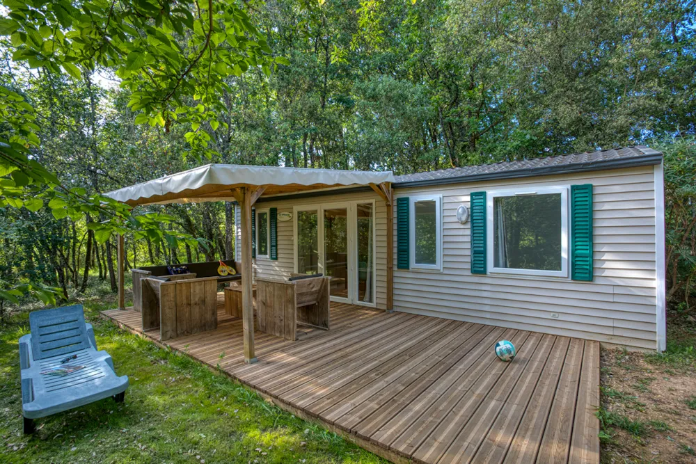 Location - Mobil Home Familial - Camping Le Pech Charmant