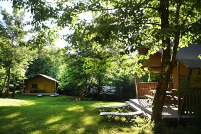 FONT DE GAUME Lodge Tent, 48 m² with bathroom facilities — 6