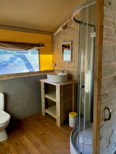 FONT DE GAUME Lodge Tent, 48 m² with bathroom facilities — 7