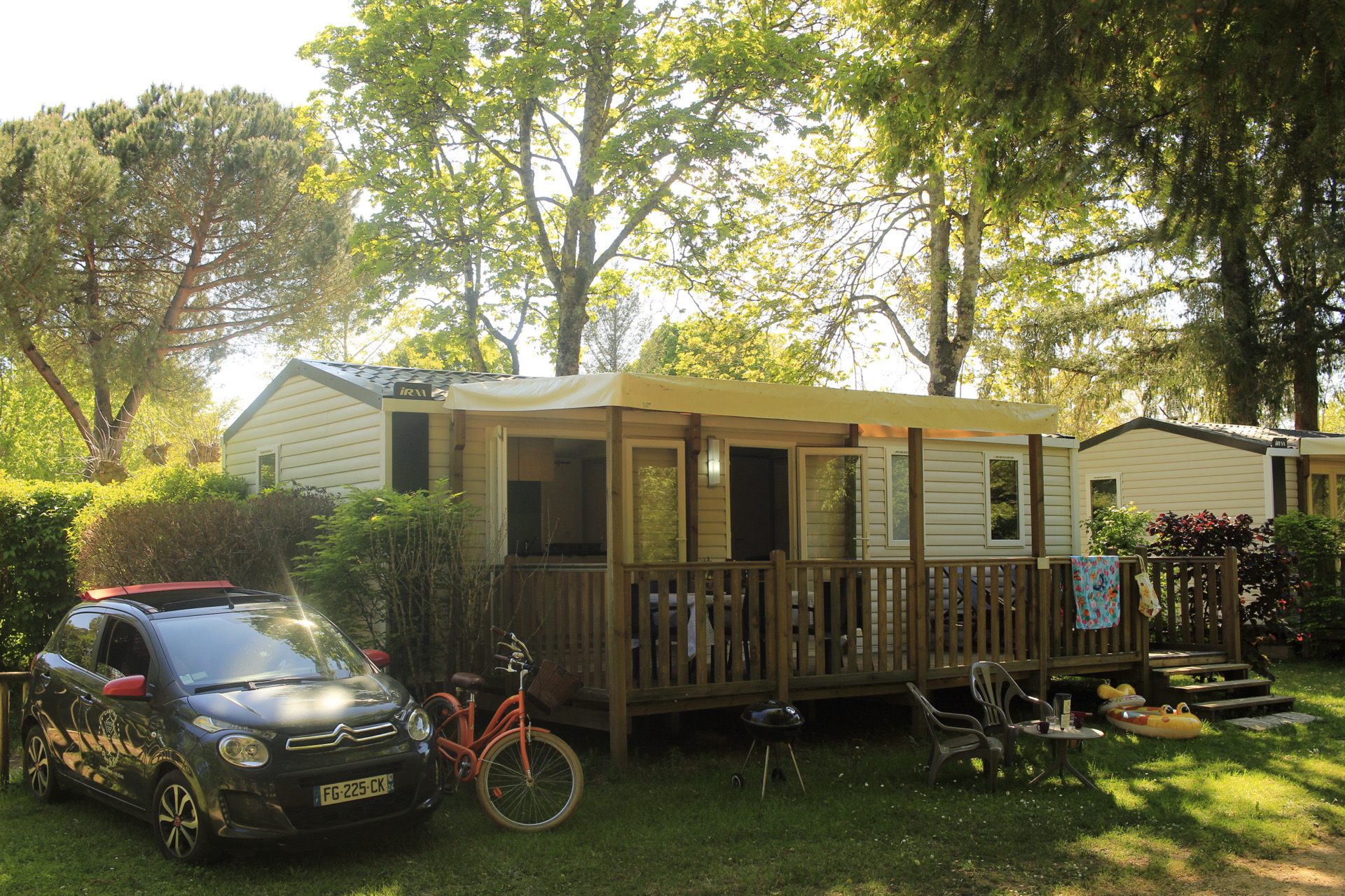 Accommodation - Mobil-Home Cordelia - Camping Le Port de Limeuil