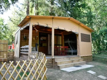 Accommodation - La Boheme Canvas & Wood (Dog Allowed) - Camping Le Port de Limeuil