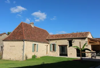 Mietunterkunft - Gîte Gabriel 1/2 People / Private Swimming Pool - Camping Le Port de Limeuil