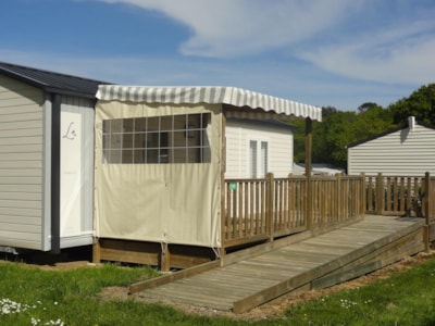 Standard Mobile Home for People with Reduced Mobility (wheelchair accessible) - 2 bedrooms — 2