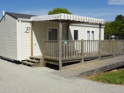 Huuraccommodatie(s) - Mobil-Home Pmr (Voor Mindervaliden) - Camping Les Jardins du Morbihan 