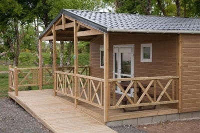 Standard Chalet for People with Reduced Mobility (disabled access) - 2 Bedrooms — 2