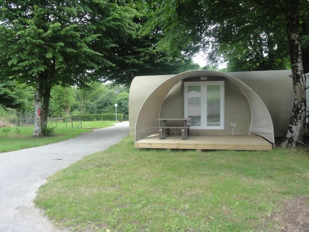Location - Coco Sweet - 2 Chambres - Camping Les Jardins du Morbihan 