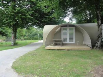 Mietunterkunft - Coco Sweet - 2 Schlafzimmer - Camping Les Jardins du Morbihan 