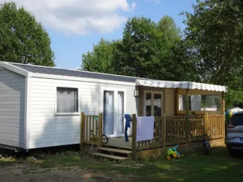Mietunterkunft - Mobilheim Großer Komfort - 4 Schlafzimmer - Camping Les Jardins du Morbihan 