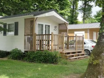 Mietunterkunft - Mobilheim Standard Zen - 1 Schlafzimmer - Camping Les Jardins du Morbihan 