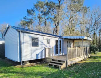 Mietunterkunft - Mobilheimkomfort - 3 Zimmer - Camping Les Jardins du Morbihan 