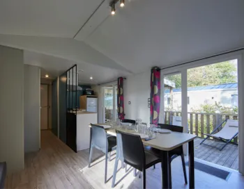 Mietunterkunft - Mobilheim Großer Komfort - 3 Schlafzimmer - Camping Les Jardins du Morbihan 