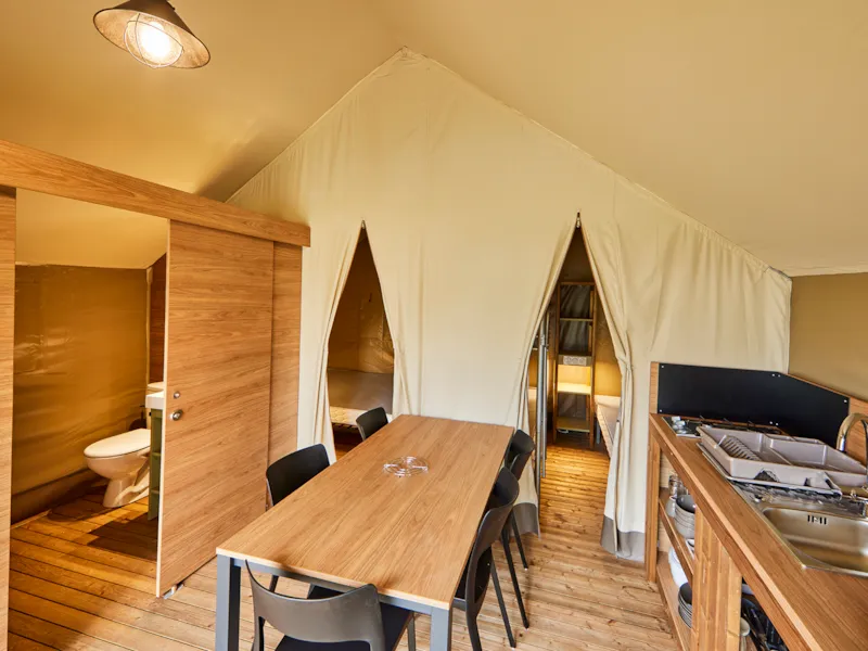 Tente Safari - 2 Chambres