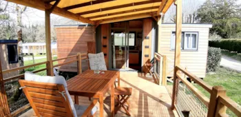 Mietunterkunft - Tiny House For 2 People - Camping Les Jardins du Morbihan 