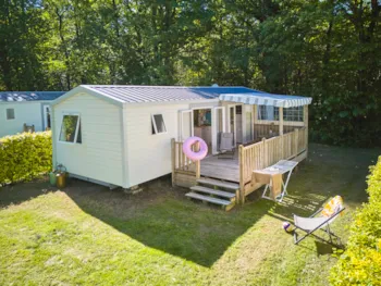 Mietunterkunft - Mobilheim Grand Confort – 3 Schlafzimmer - Camping Les Jardins du Morbihan 