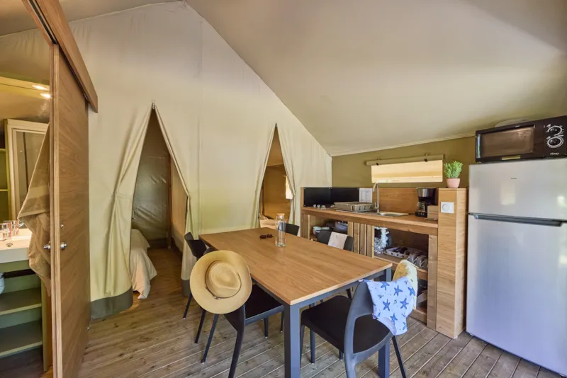 Tente Safari - 2 Chambres