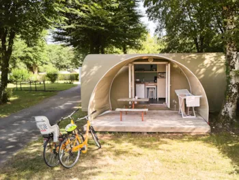 Mietunterkunft - Coco Sweet – 2 Schlafzimmer - Camping Les Jardins du Morbihan 