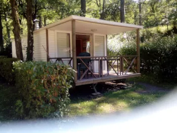 Location - Mobil Home Avec Terrasse Intégrée - Camping L'Orée des Cévennes