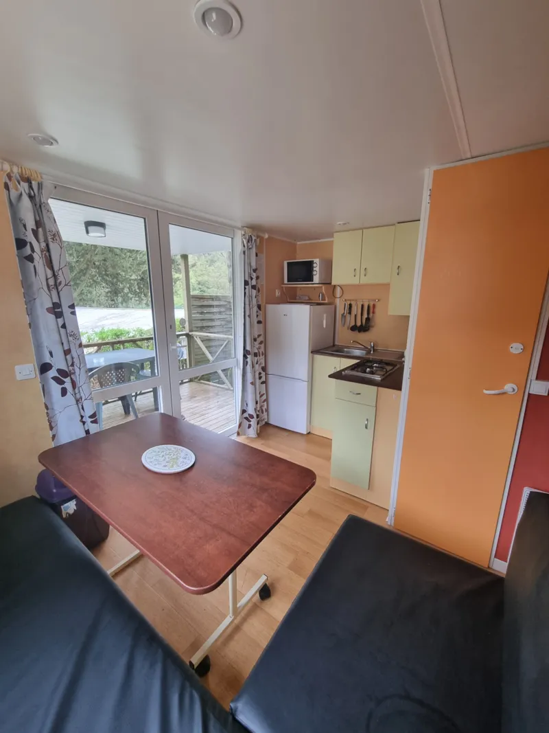 Mobil Home Avec Terrasse Intégrée