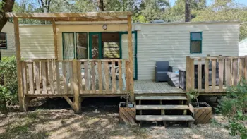 Location - Mobil Home (2 Adultes + 3 Enfants) - Camping L'Orée des Cévennes