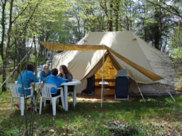 Accommodation - Tent - Family - sas domaine de  La Grande Véyière