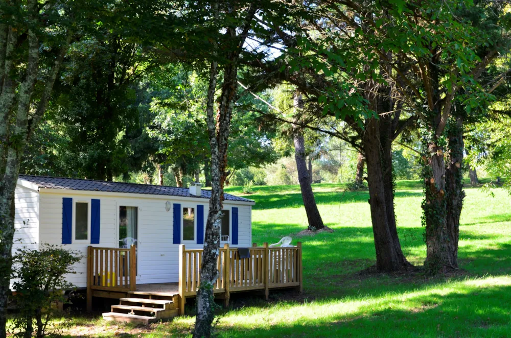 Location - Mobilhome 24M² - Camping Domaine de  La Grande Veyière