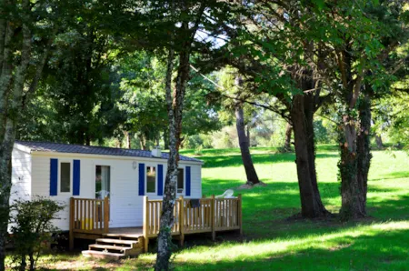 Location - Mobilhome 24M² - Camping Domaine de  La Grande Veyière