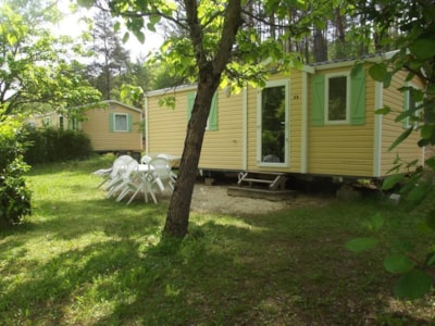 Mobile home with private bathroom facilities — 8