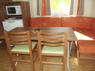 Mobile home with private bathroom facilities — 3