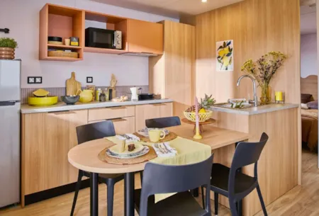 Accommodation - Mobile Home Cottage - 2 Bedrooms - Wednesday - Domaine de Loisirs Le Montant