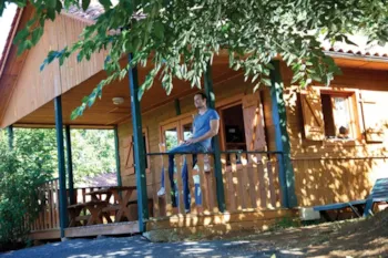 Mietunterkunft - Hölzerner Hütte - 2 Schlafzimmer - Samstag - Domaine de Loisirs Le Montant