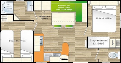 Comfort 2 bedrooms — 9