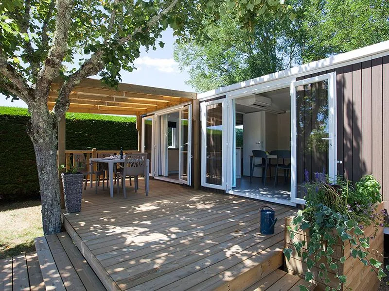 Location - Premium 2 Chambres - Camping La Nouvelle Croze