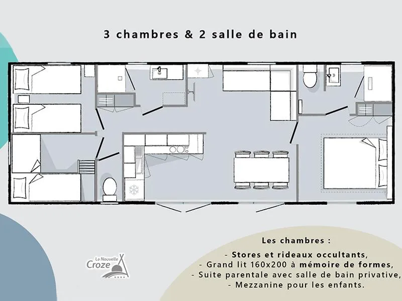 Premium Suites 3 Chambres, 2 Salles De Bain
