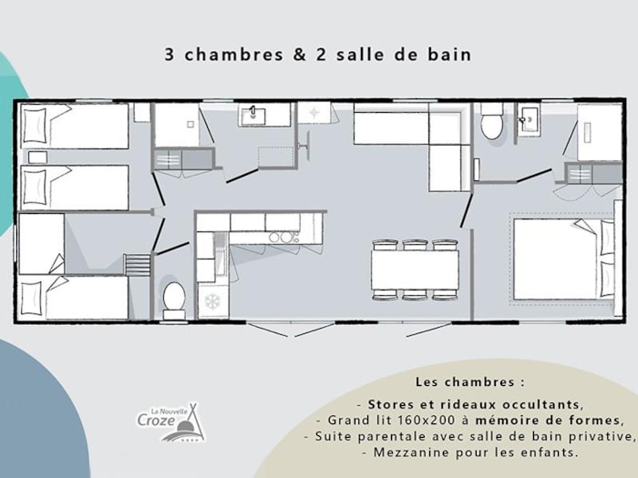 Premium Suites 3 Chambres, 2 Salles De Bain